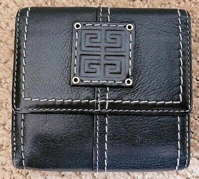 auth pre-owned givenchy|Givenchy black leather.